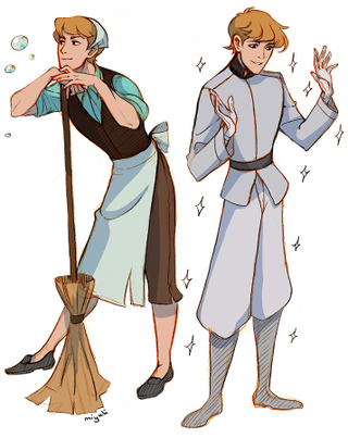 Illustration for article titled Artist perfectly captures genderswapped Disney princesses
